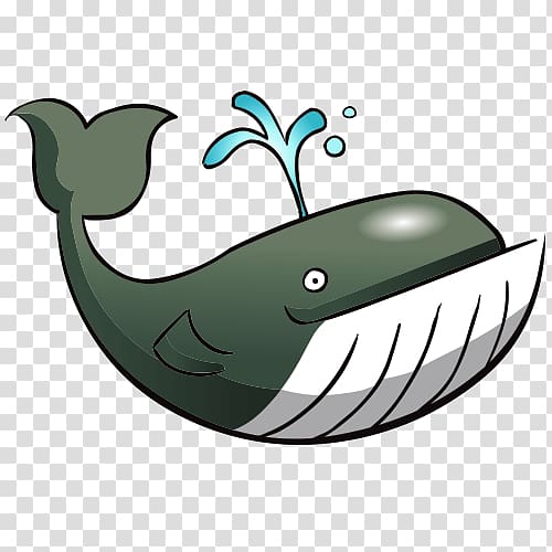 Sperm whale Humpback whale , Cartoon whale transparent background PNG clipart