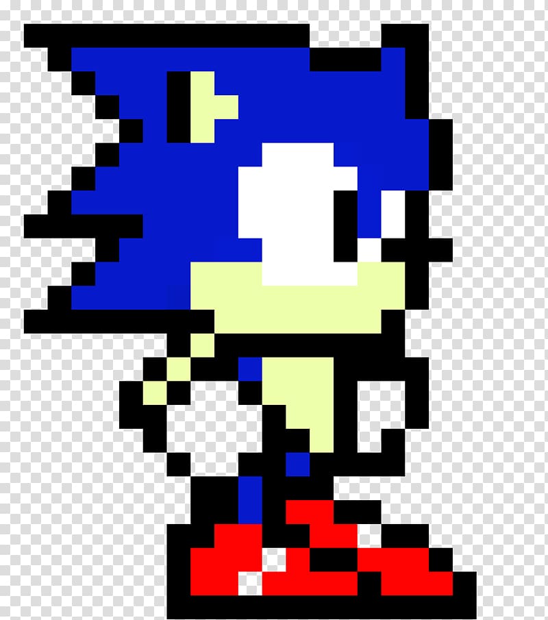 SegaSonic the Hedgehog Minecraft Pixel art Metal Sonic, pixels transparent background PNG clipart