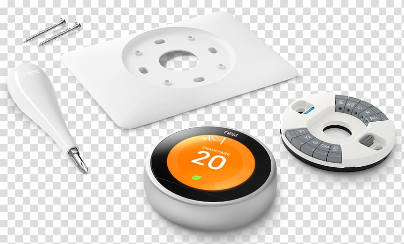 Nest Thermostat (3rd Generation) Nest Learning Thermostat Nest Labs Smart thermostat, Montesa Cota transparent background PNG clipart