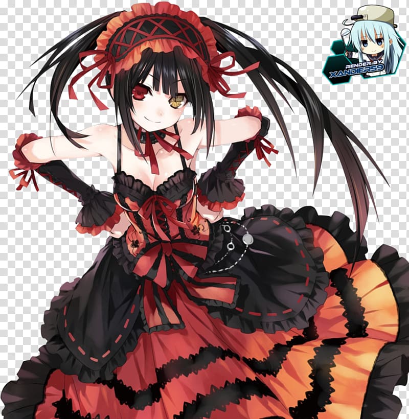 Date A Live Anime Female, Anime transparent background PNG clipart |  HiClipart