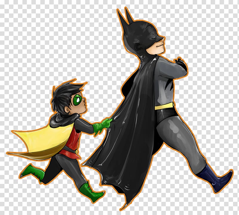 Batman Robin Catwoman Commissioner Gordon Nightwing, Batman And Robin transparent background PNG clipart