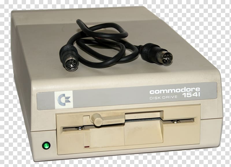 Commodore 1541 Commodore 64 Commodore International Disketová jednotka Floppy disk, Computer transparent background PNG clipart