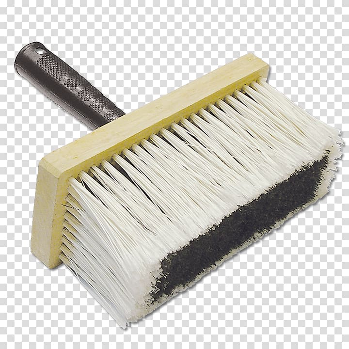Paintbrush Bristle Paint Rollers, Wooden wall transparent background PNG clipart