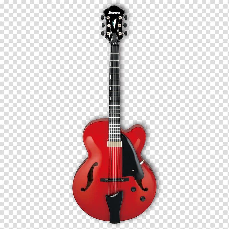 Guitar amplifier Ibanez Artcore series Electric guitar Semi-acoustic guitar, electric guitar transparent background PNG clipart