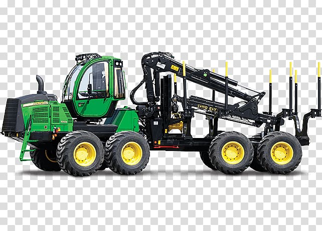 John Deere Heavy Machinery Forwarder Harvester, snow blower motor grader transparent background PNG clipart