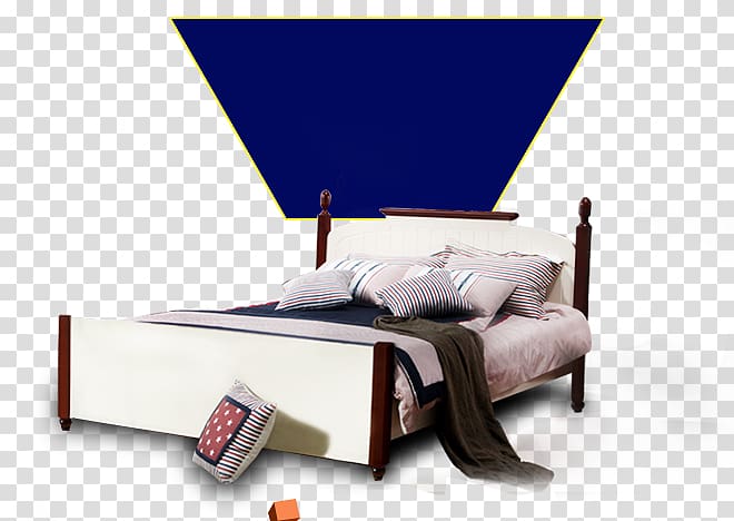 Bed frame Table Nightstand Furniture, bed transparent background PNG clipart