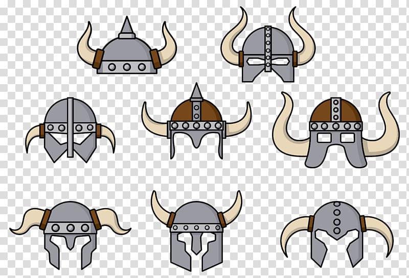 Scandinavia Horned helmet Middle Ages, Barbarian helmet transparent background PNG clipart