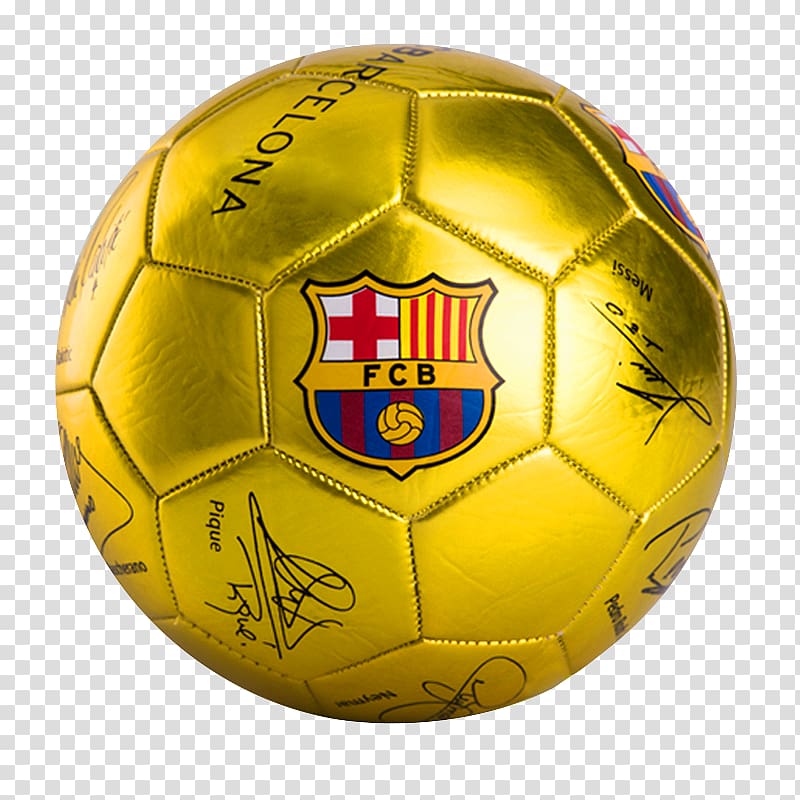 FC Barcelona Real Madrid C.F. Football, Brazil World Cup soccer gold transparent background PNG clipart