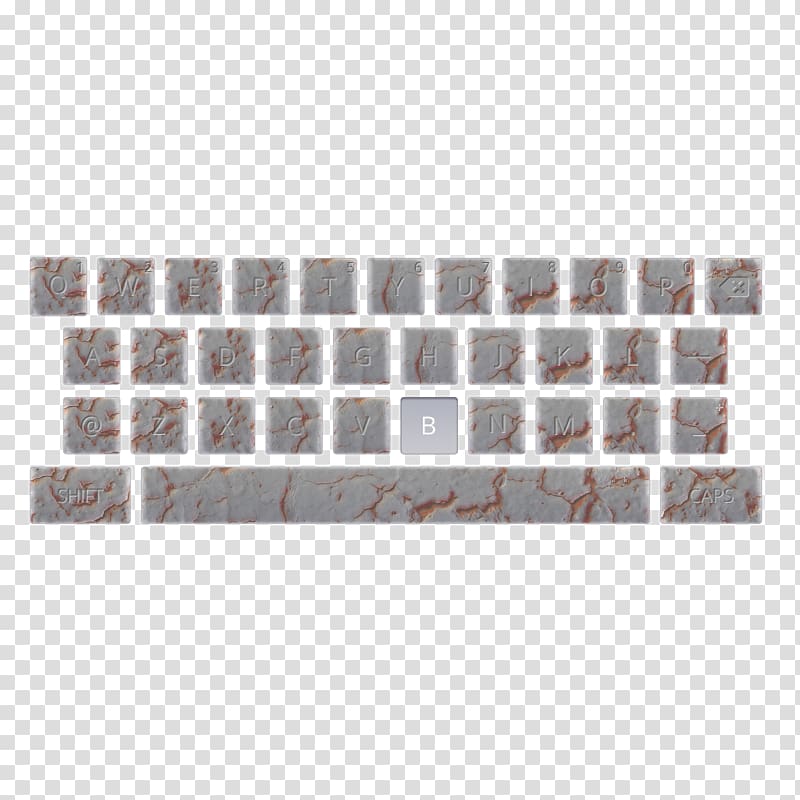 Computer keyboard MacBook Pro MacBook Air Laptop, Personalized creative keyboard transparent background PNG clipart