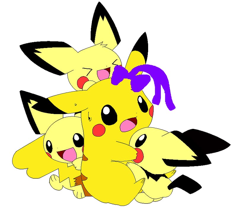 Pikachu Pokxe9mon Drawing Cuteness, Babysitting transparent background PNG clipart
