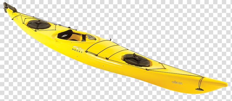 yellow kayak, Large Necky Kayak transparent background PNG clipart