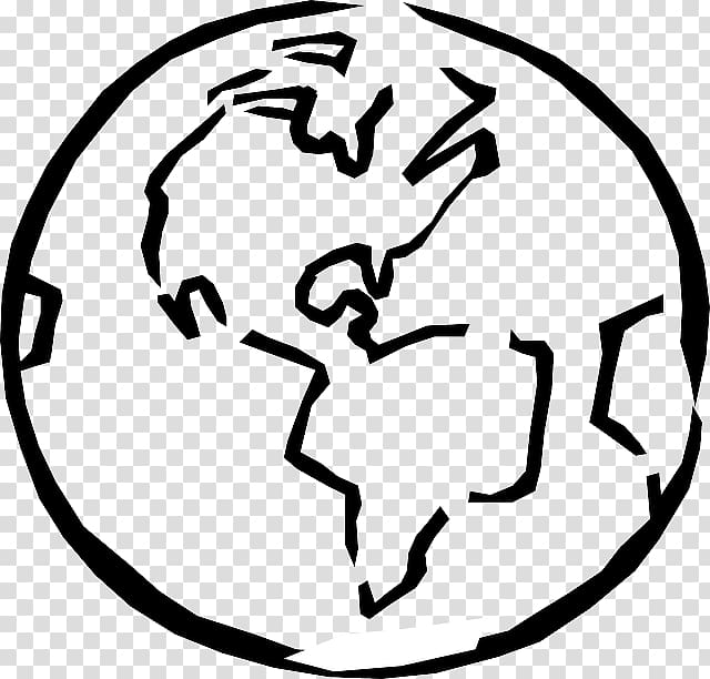 Earth , Earth Globe Black and white , Globe Outline transparent background PNG clipart