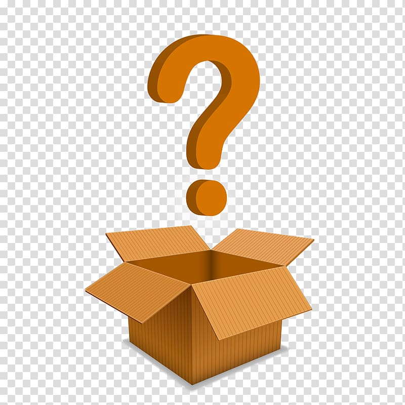 Drawing, Question box transparent background PNG clipart