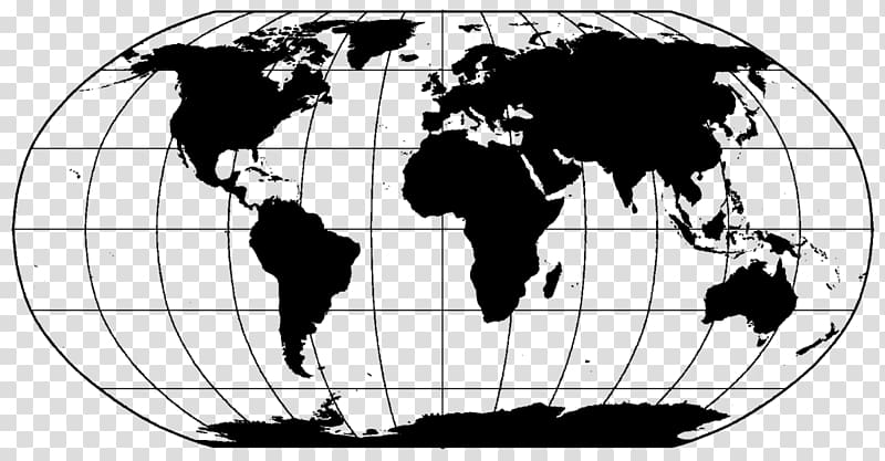 World map Blank map, World Map black transparent background PNG clipart