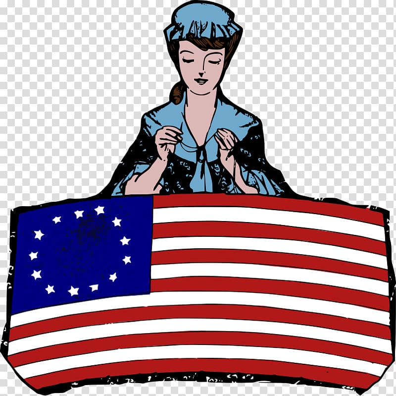 Flag of the United States Betsy Ross flag , myth transparent background PNG clipart