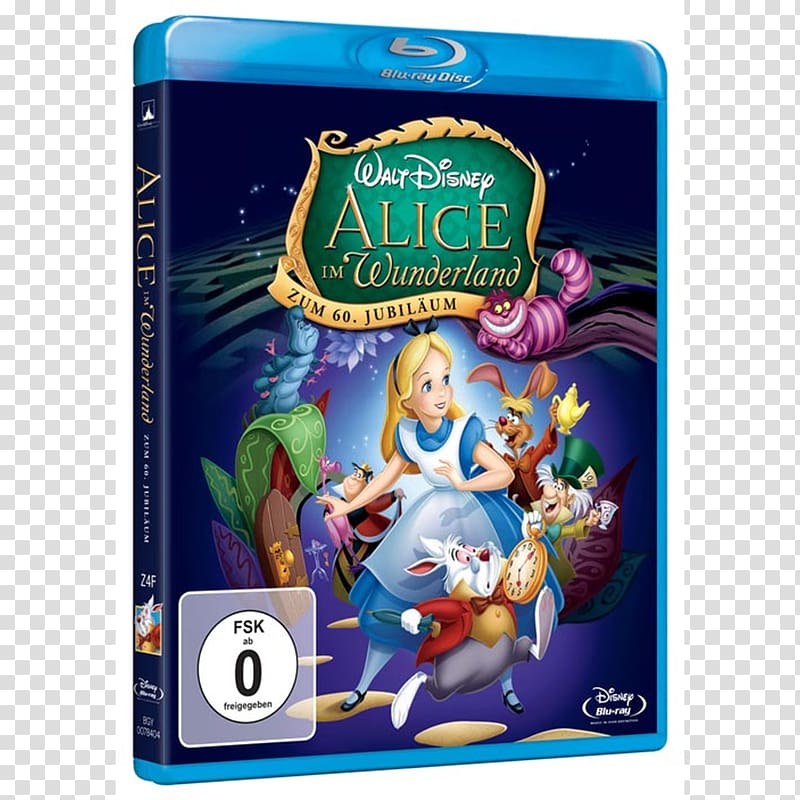 Blu-ray disc Alice's Adventures in Wonderland White Rabbit The Walt Disney Company, Magic Tricks transparent background PNG clipart