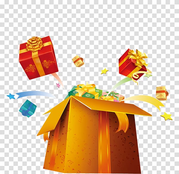 Draw Gifts PNG Transparent Images Free Download