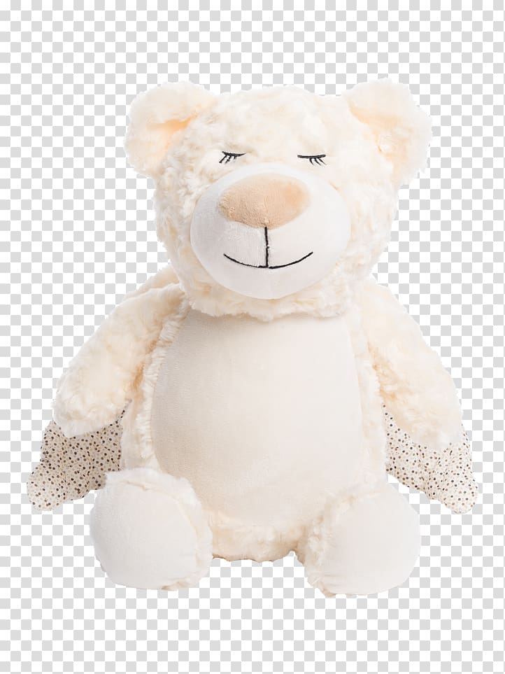Teddy bear Stuffed Animals & Cuddly Toys Plush Embroidery, bear transparent background PNG clipart