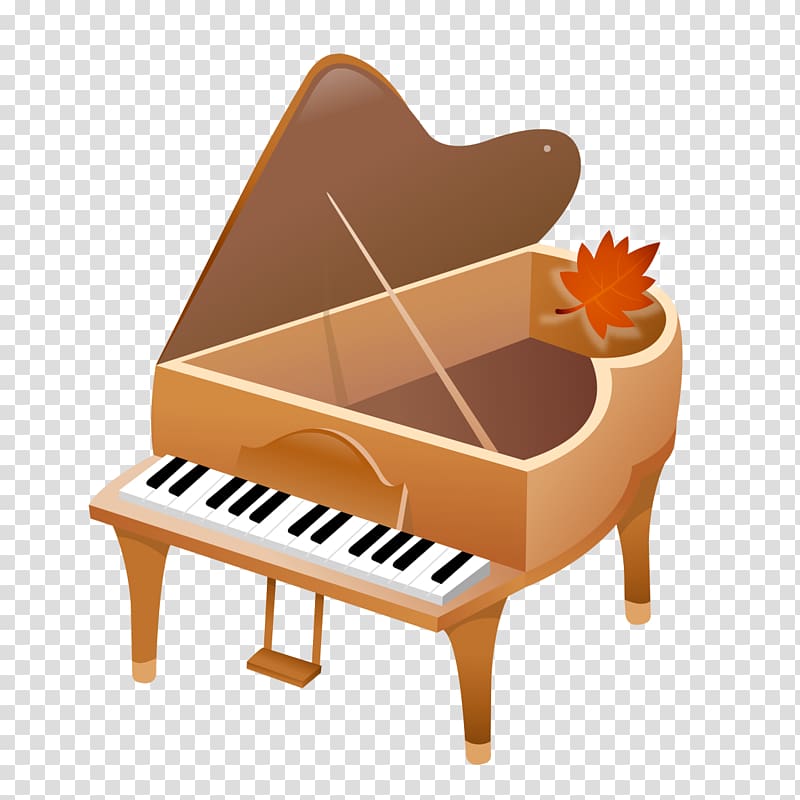 Fortepiano, High-end grand piano transparent background PNG clipart