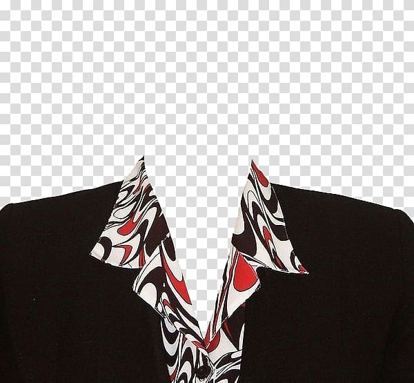 black, white, and red suit jacket , Clothing Suit Formal wear, Ms. dress template transparent background PNG clipart