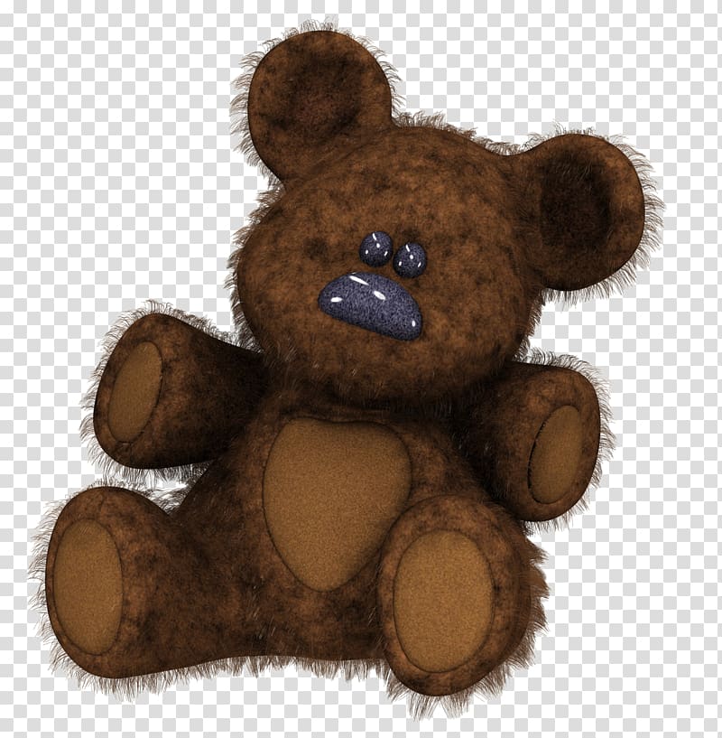 Brown bear Teddy bear Cartoon , Brown Bear doll transparent background PNG clipart