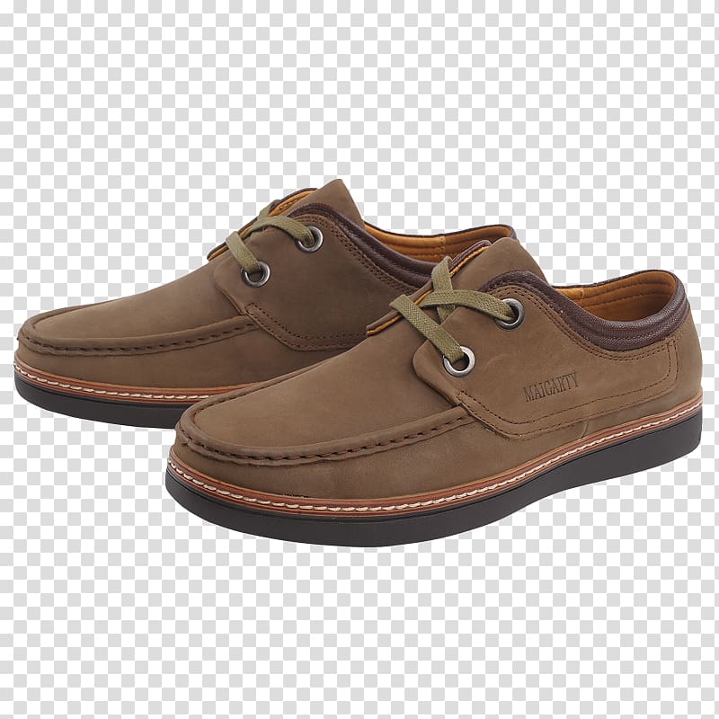 Slip-on shoe Brown Birken, Men\'s Shoes transparent background PNG clipart
