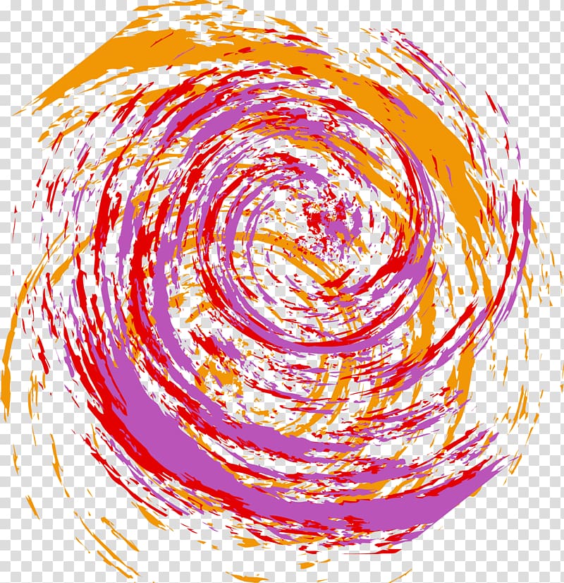 orange, red, and purple hole painting illustration, Graffiti transparent background PNG clipart