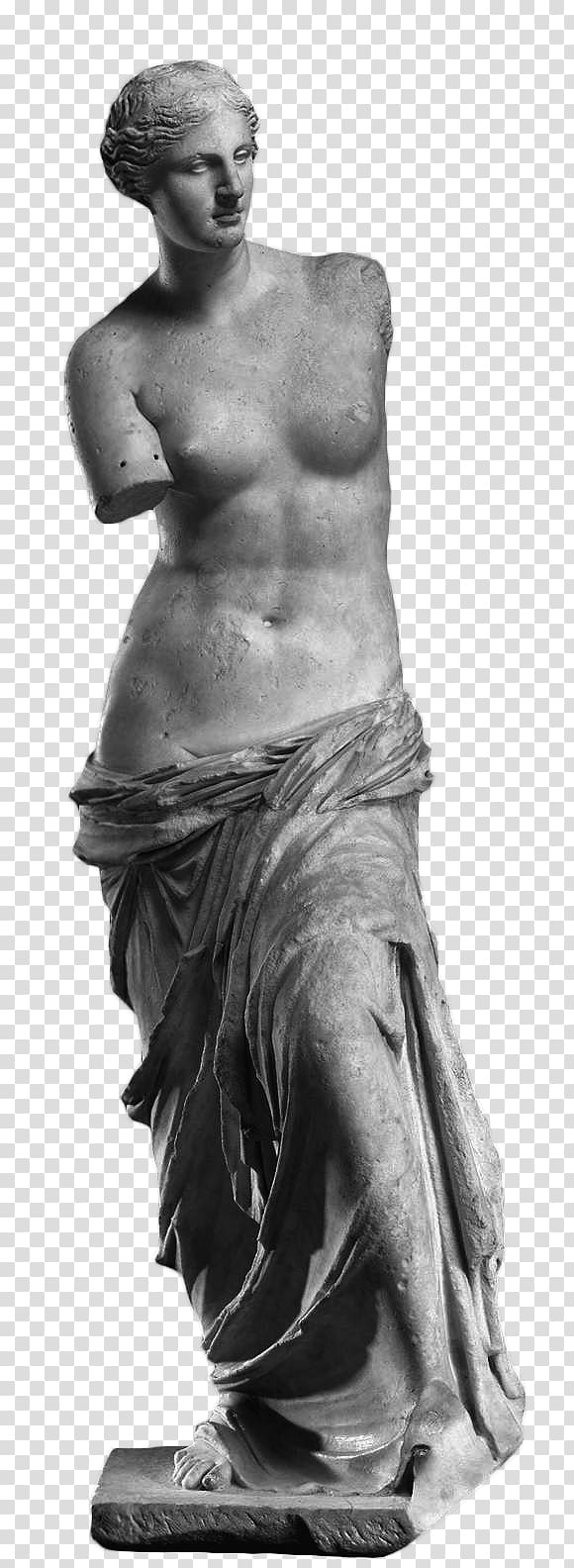 Venus de Milo statue art, Venus De Milo transparent background PNG clipart