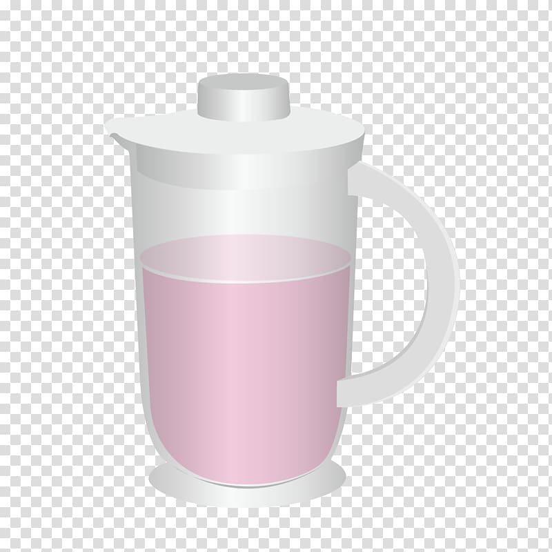 Pink Mug Cup Cartoon Animation, Cartoon pink cup transparent background PNG clipart