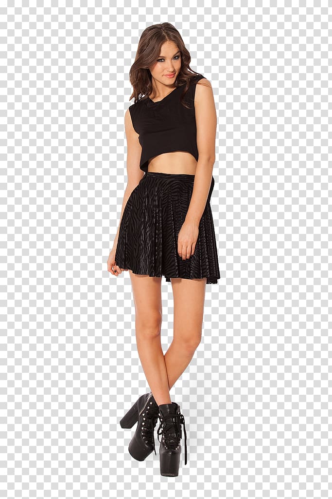 Little black dress Skirt Waist Halterneck, dress transparent background PNG clipart