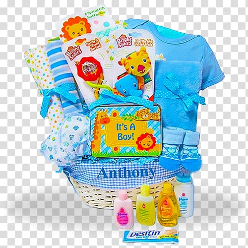 Food Gift Baskets Infant Boy, gift transparent background PNG clipart