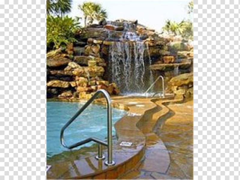 The San Luis Resort Waterfall Water resources Swimming pool Hotel, hotel transparent background PNG clipart
