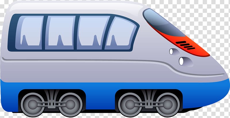 Train Rail transport Cartoon Power car, Cartoon car transparent background PNG clipart