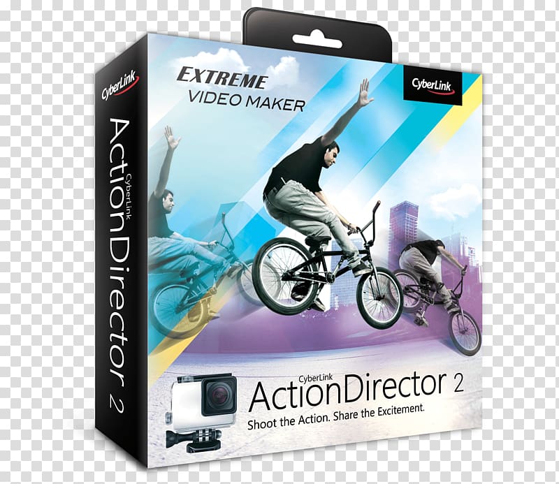 Blu-ray disc Video editing software CyberLink PowerDirector Computer Software, others transparent background PNG clipart