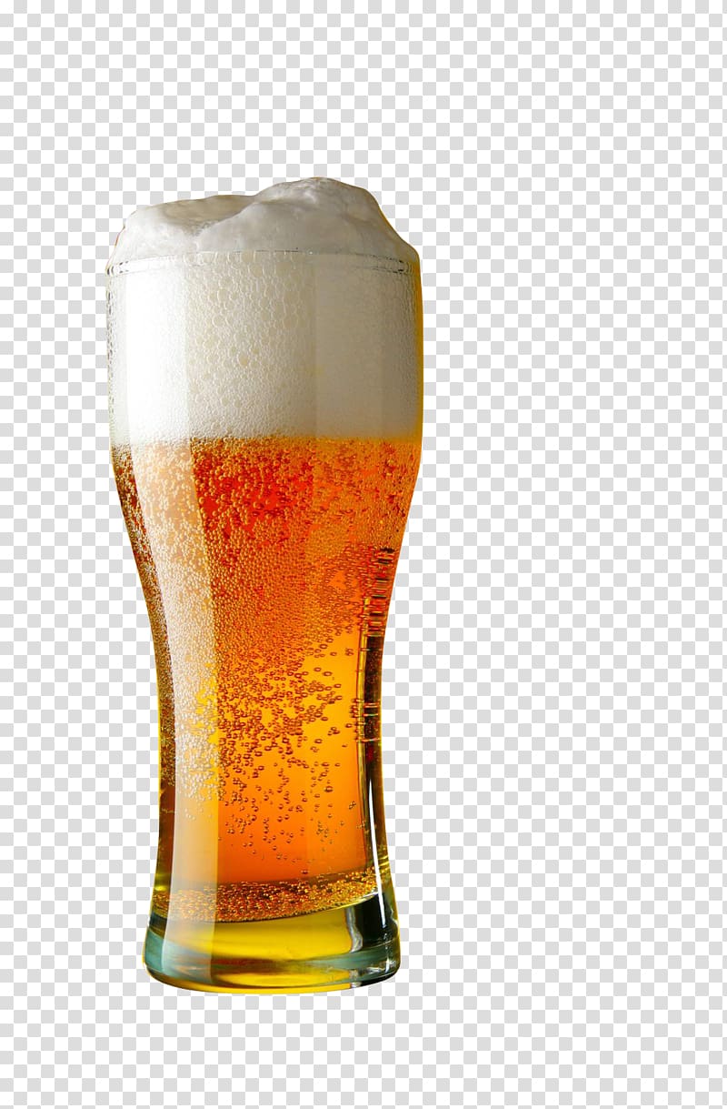 clear pilsner glass filled with beer, Bixe8re Beer cocktail Beer glassware, beer transparent background PNG clipart