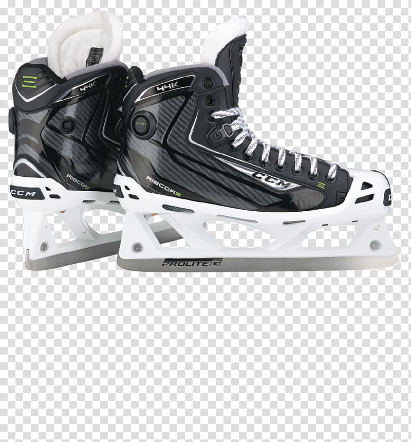 CCM Hockey Goaltender Ice Skates Ice hockey equipment, ice skates transparent background PNG clipart