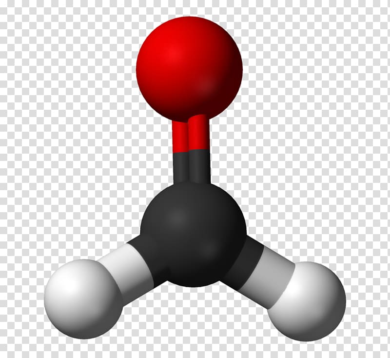 Formaldehyde Ball-and-stick model Organic compound Chemistry, chimie transparent background PNG clipart