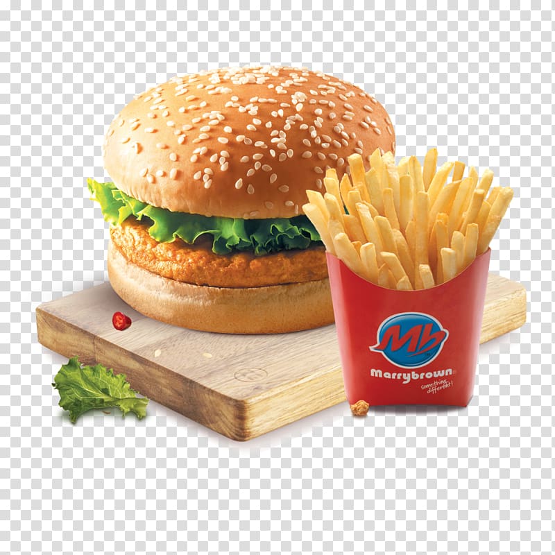 French fries Cheeseburger Hamburger Veggie burger Chicken sandwich, Burger COMBO transparent background PNG clipart