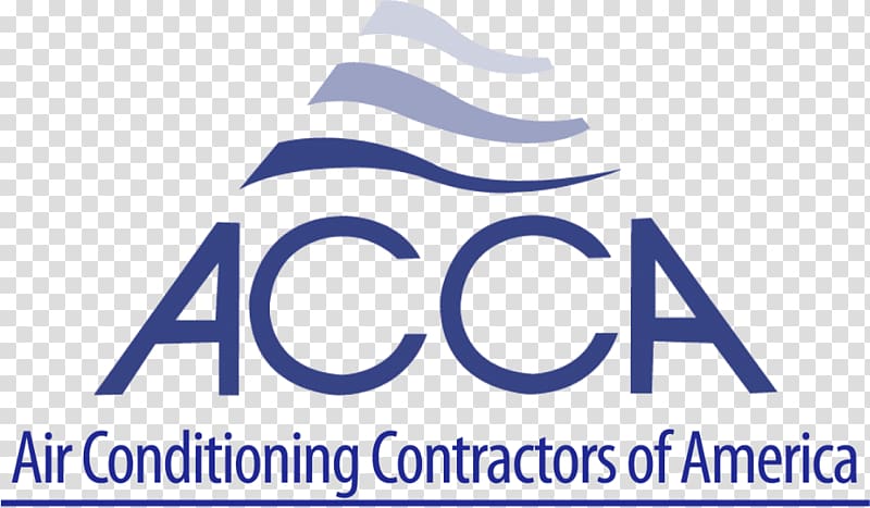 Logo Air Conditioning Contractors of America HVAC Association of Chartered Certified Accountants, air conditioning transparent background PNG clipart