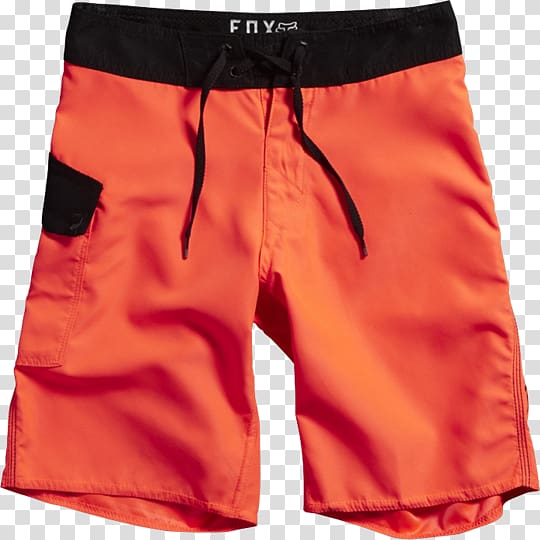 T-shirt Boardshorts Trunks Clothing Fox Racing, T-shirt transparent background PNG clipart