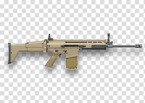 FN SCAR Firearm FN Herstal Assault rifle 7.62×51mm NATO, assault rifle transparent background PNG clipart