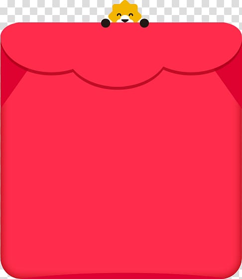 Red envelope, Red wood transparent background PNG clipart