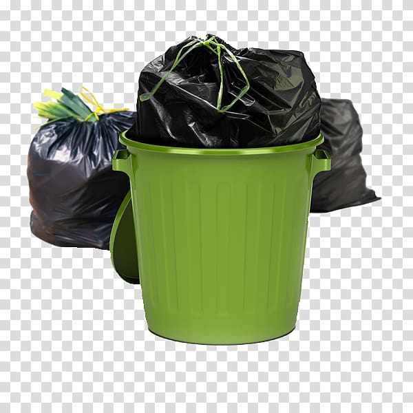 Waste management Waste collection Dumpster Recycling, Green trash can transparent background PNG clipart