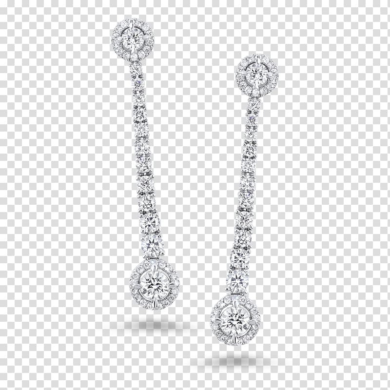 Earring Diamond Body Jewellery Kreole, pigeon dangling ring transparent background PNG clipart