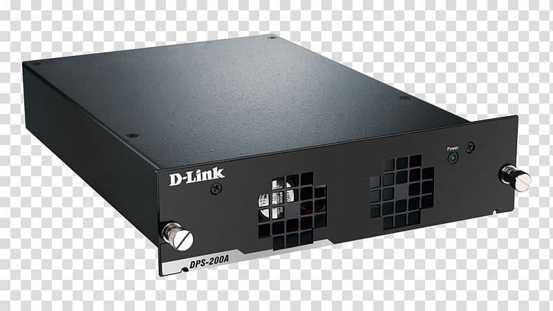 Power supply unit Power Converters D-Link Redundancy Network switch, host power supply transparent background PNG clipart