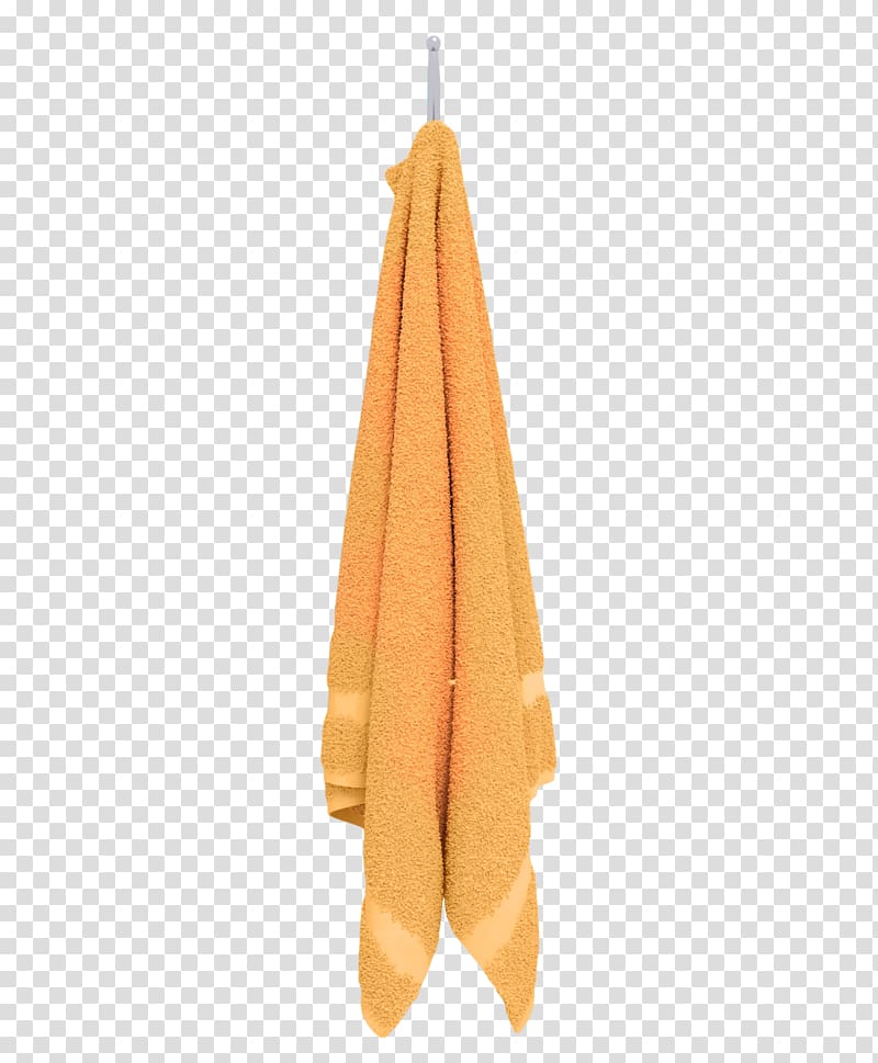 orange towel, Towel transparent background PNG clipart