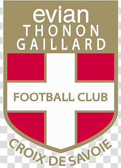 Evian Thonon Gaillard Football Club logo illustration, Evian Thonon Gaillard Logo transparent background PNG clipart