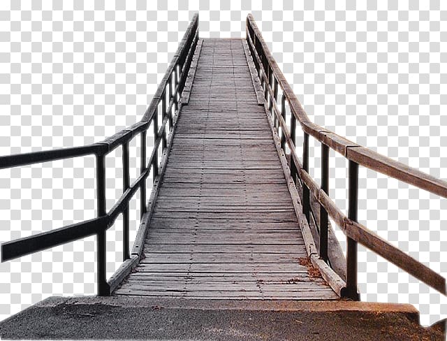 wooden bridge, Boundary Bridge Plank , Real wood plank bridge transparent background PNG clipart