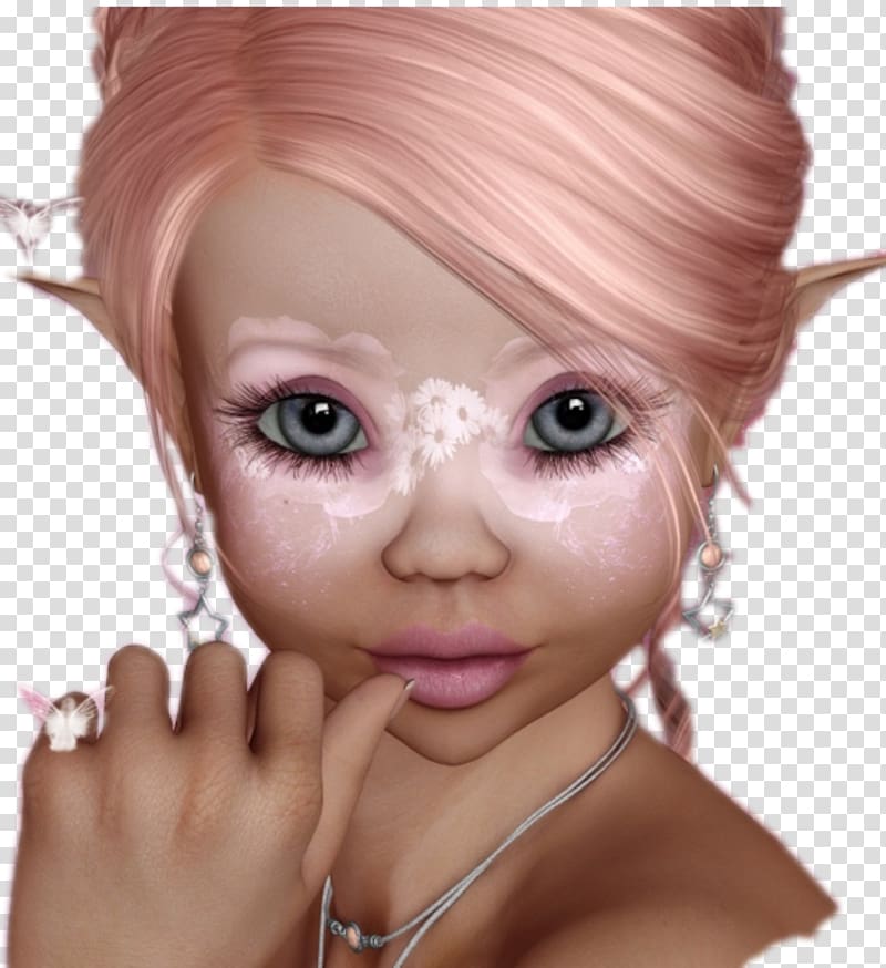 Lutin Elf Fairy Eyelash extensions Gnome, Elf transparent background PNG clipart