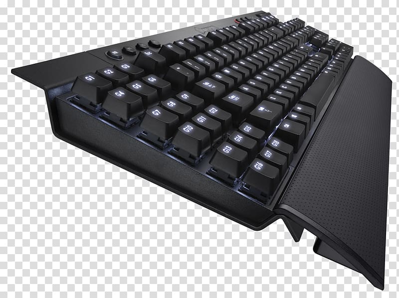 Computer keyboard Corsair Gaming K95 Corsair Vengeance K95 Corsair Components Corsair Gaming K70, adjustable mechanical speedometers transparent background PNG clipart